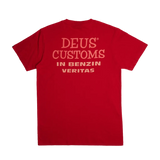 Camiseta Deus Ex Machina Portal Rocco Red - ECRU