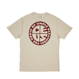 Camiseta Deus Ex Machina Pushstart Vintage Whiten - ECRU