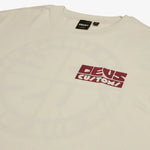 Camiseta Deus Ex Machina Pushstart Vintage Whiten - ECRU