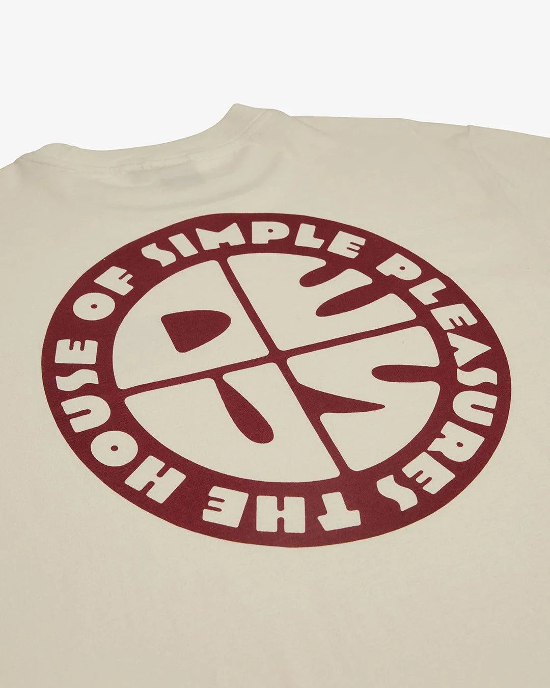 Camiseta Deus Ex Machina Pushstart Vintage Whiten - ECRU