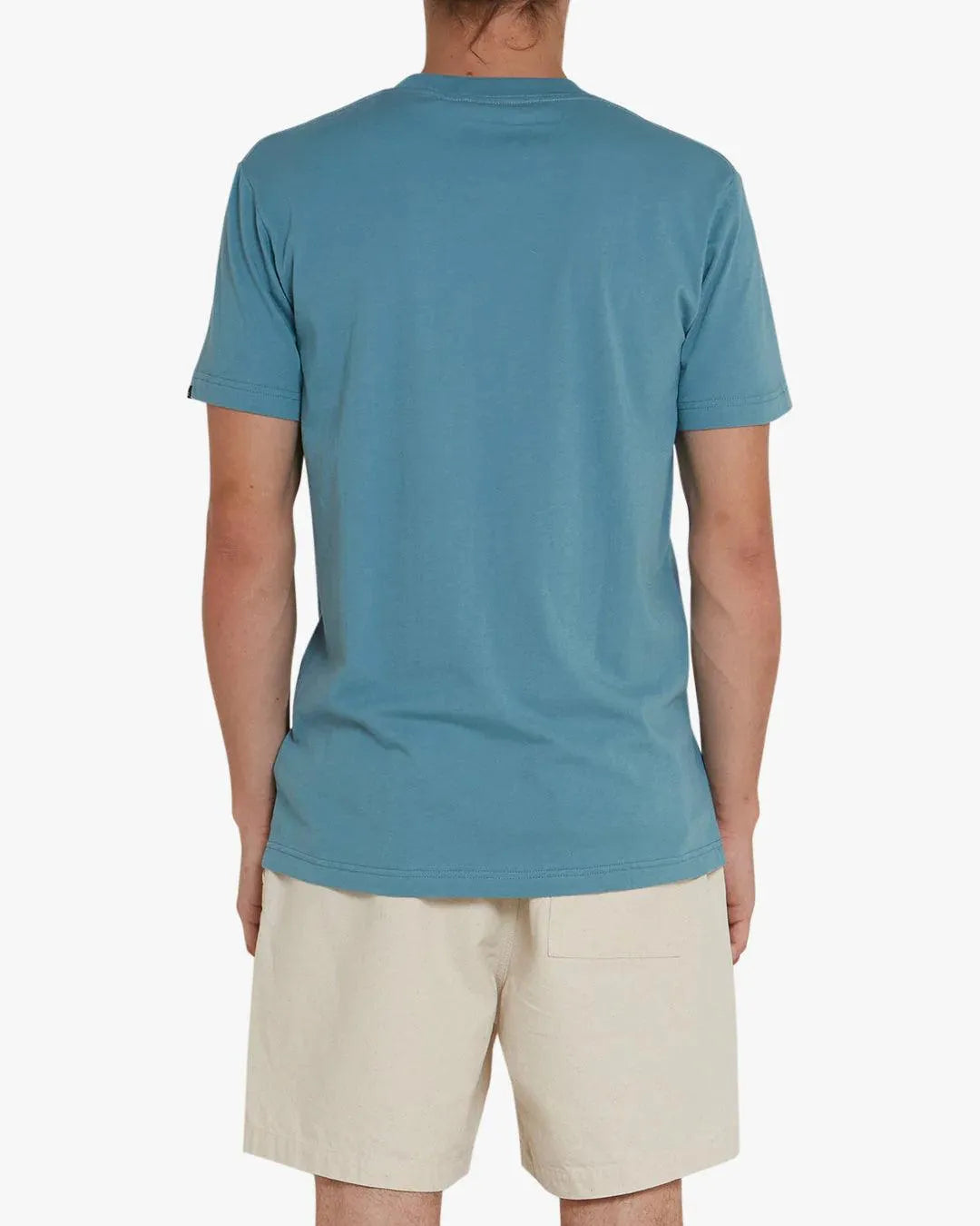 Camiseta Deus Ex Machina Rallyeye Smoke Blue - ECRU