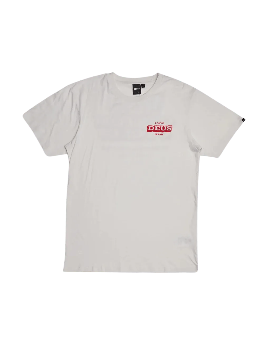 Camiseta Deus Ex Machina Redline Vintage White - ECRU