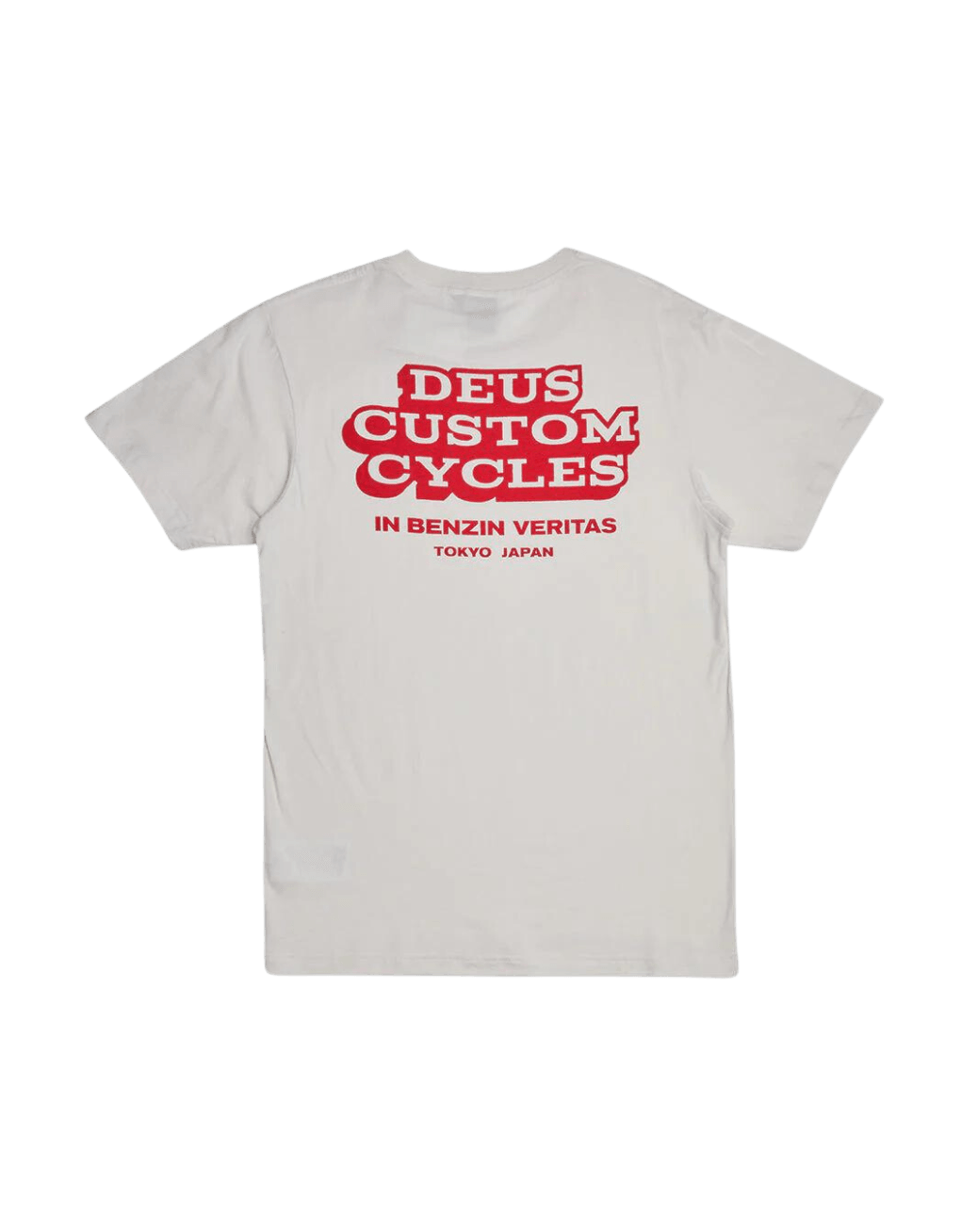 Camiseta Deus Ex Machina Redline Vintage White - ECRU