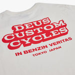 Camiseta Deus Ex Machina Redline Vintage White - ECRU