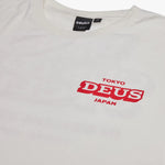 Camiseta Deus Ex Machina Redline Vintage White - ECRU