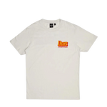 Camiseta Deus Ex Machina Stripes Vintage White - ECRU