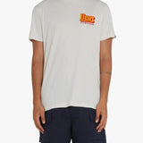 Camiseta Deus Ex Machina Stripes Vintage White - ECRU