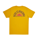 Camiseta Deus Ex Machina Sunflare Spectra Yellow - ECRU
