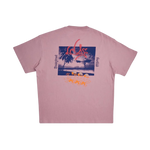 Camiseta Deus Ex Machina Trust Zephyr Pink - ECRU