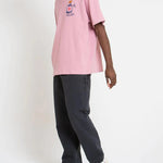 Camiseta Deus Ex Machina Trust Zephyr Pink - ECRU