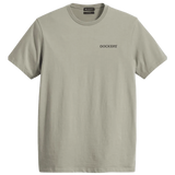 Camiseta Dockers Stencil Logo Forest Fog - ECRU