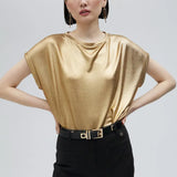 Camiseta LOLA CASADEMUNT Dorada