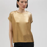 Camiseta LOLA CASADEMUNT Dorada