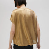 Camiseta LOLA CASADEMUNT Dorada