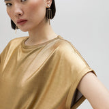 Camiseta LOLA CASADEMUNT Dorada