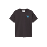 Camiseta Double A by Wood Wood Ace Black Coffee - ECRU