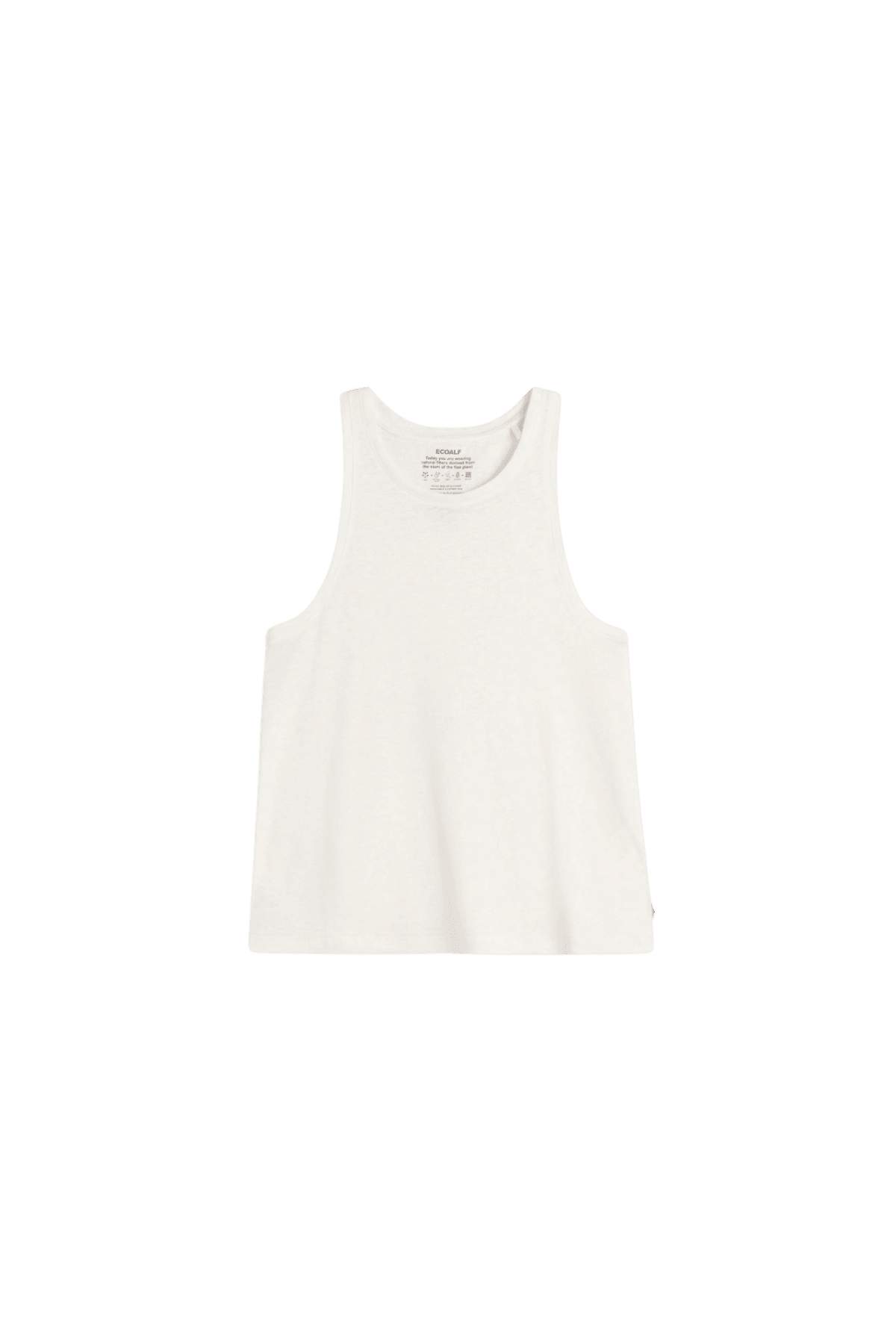 Camiseta ECOALF de Lino Halden Off White - ECRU