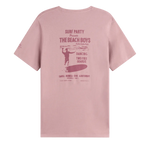 Camiseta ECOALF Surfina Light Mauve - ECRU