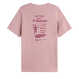 Camiseta ECOALF Surfina Light Mauve - ECRU