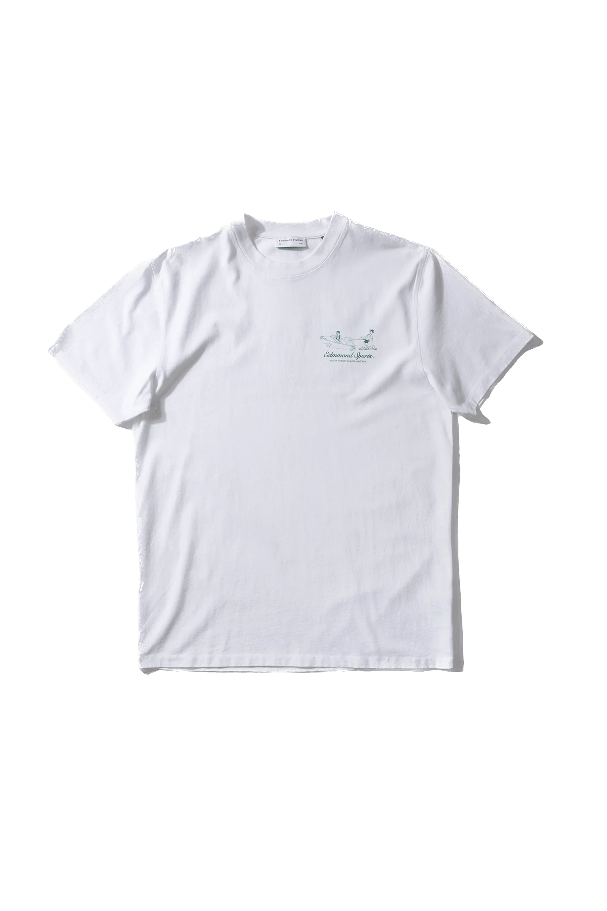 Camiseta Edmmond Studios Calypso II Plain White - ECRU