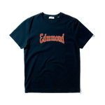 Camiseta Edmmond Studios Curly Plain Navy - ECRU