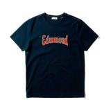 Camiseta Edmmond Studios Curly Plain Navy - ECRU