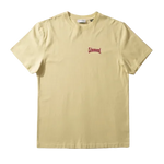 Camiseta Edmmond Studios Curly Shield Plain Yellow - ECRU