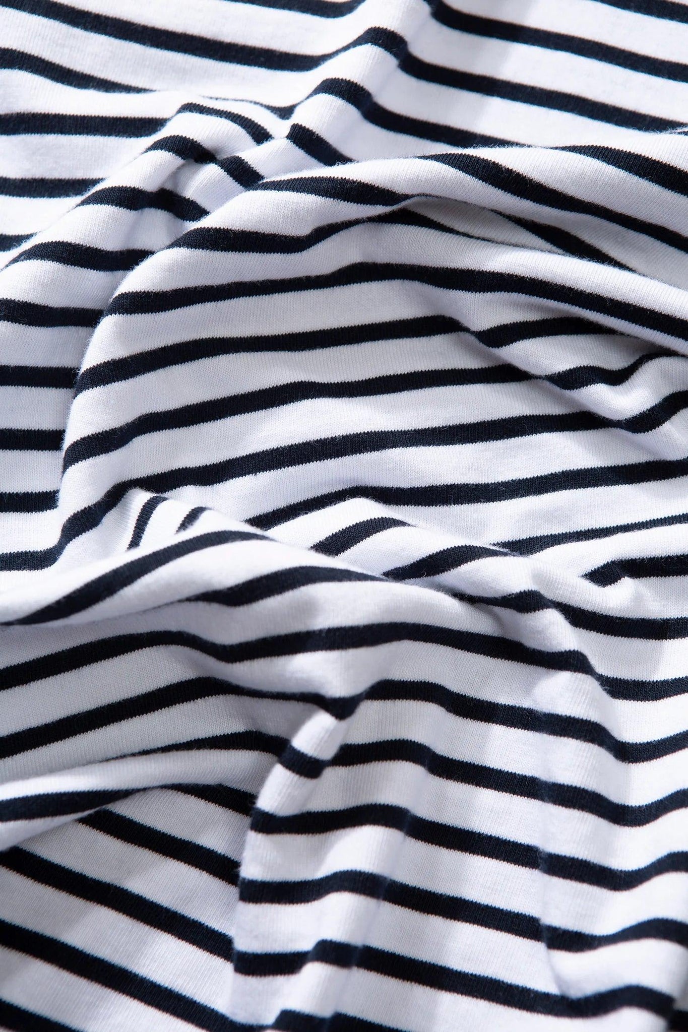 Camiseta Edmmond Studios Duck Patch Horizontal Stripes - ECRU