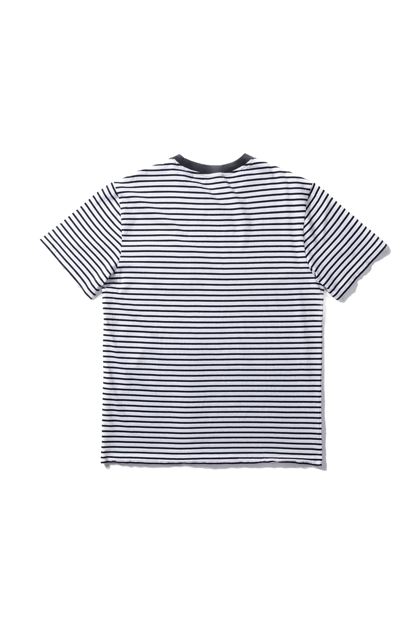 Camiseta Edmmond Studios Duck Patch Horizontal Stripes - ECRU
