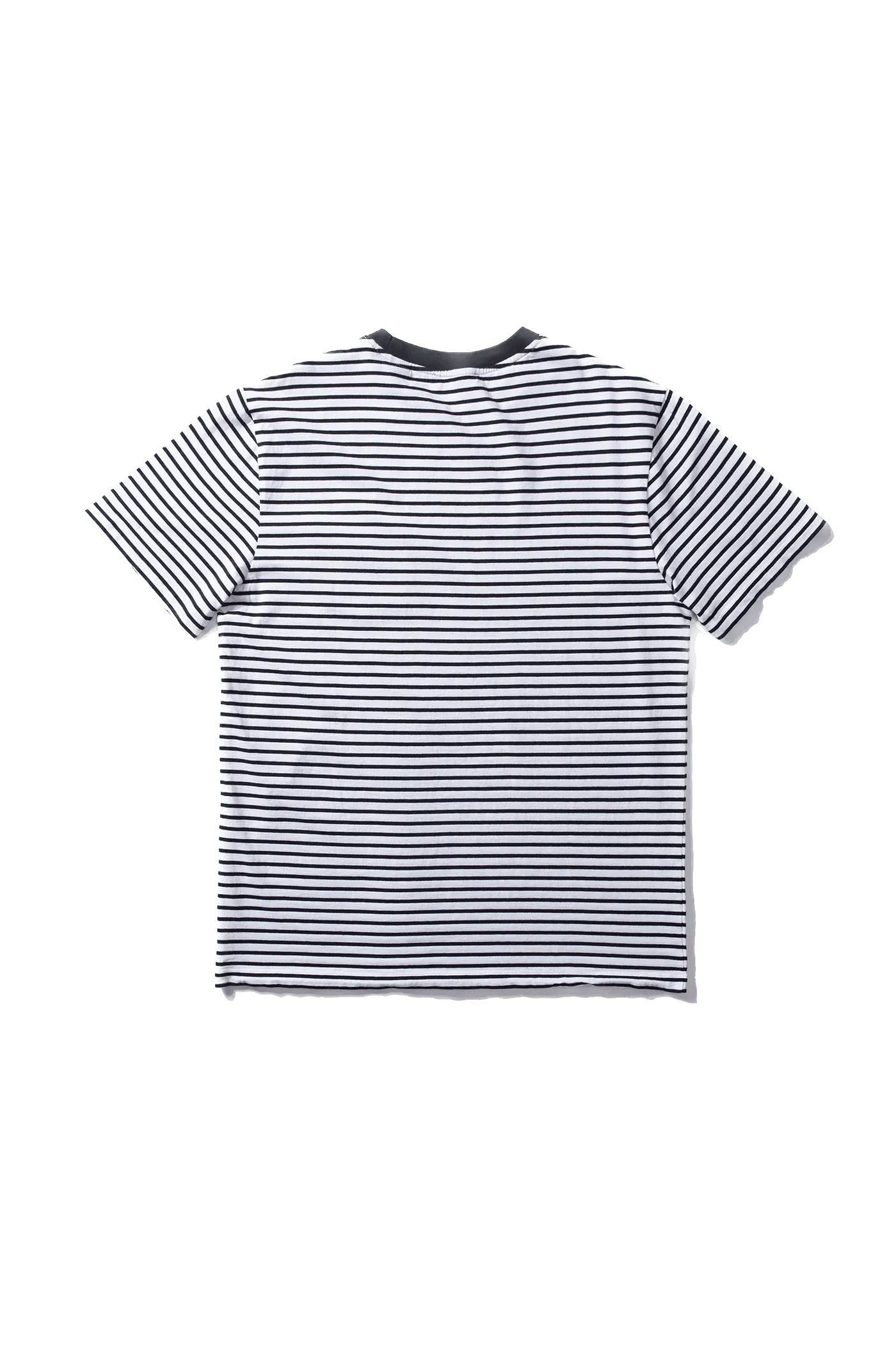 Camiseta Edmmond Studios Duck Patch Horizontal Stripes - ECRU