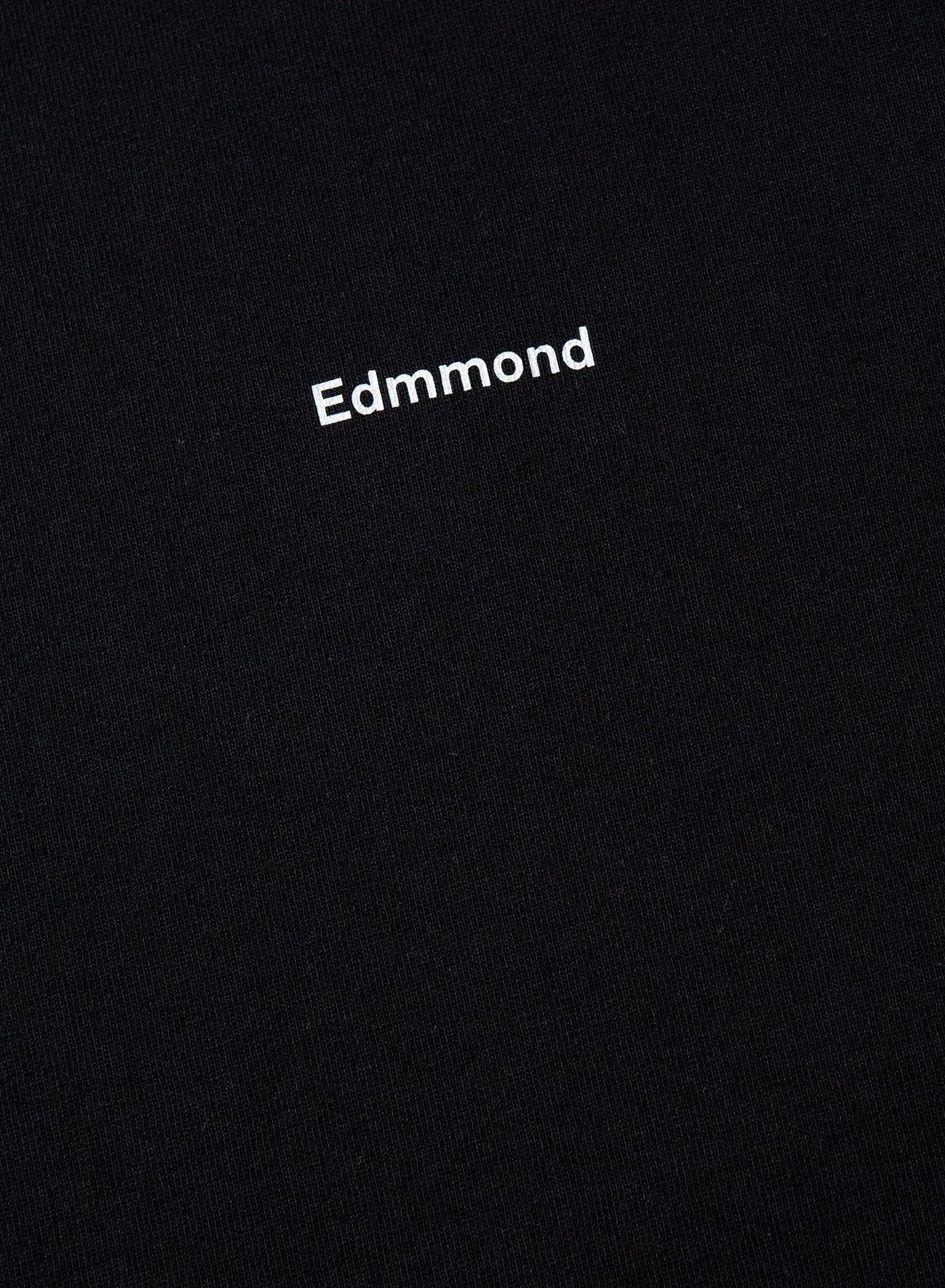 Camiseta Edmmond Studios Mini Logo Plain Black - ECRU