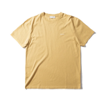 Camiseta Edmmond Studios Mini Logo Plain Light Yellow - ECRU