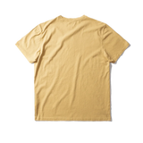 Camiseta Edmmond Studios Mini Logo Plain Light Yellow - ECRU