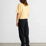 Camiseta Edmmond Studios Mini Logo Plain Light Yellow - ECRU