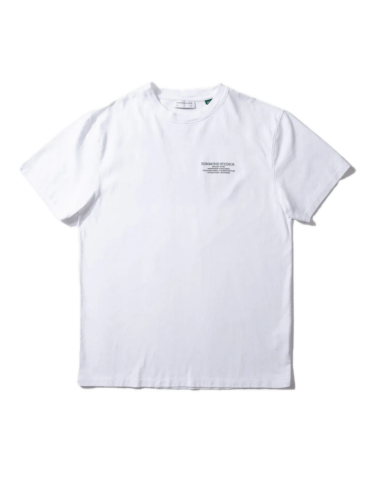 Camiseta Edmmond Studios Mini Market White - ECRU