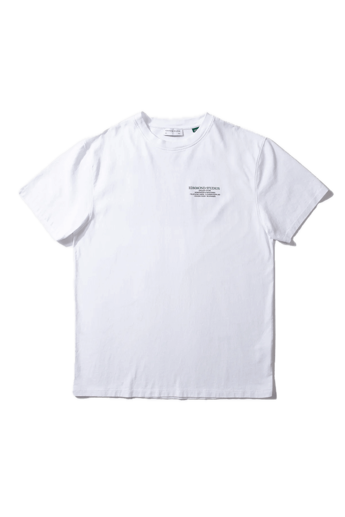 Camiseta Edmmond Studios Mini Market White - ECRU