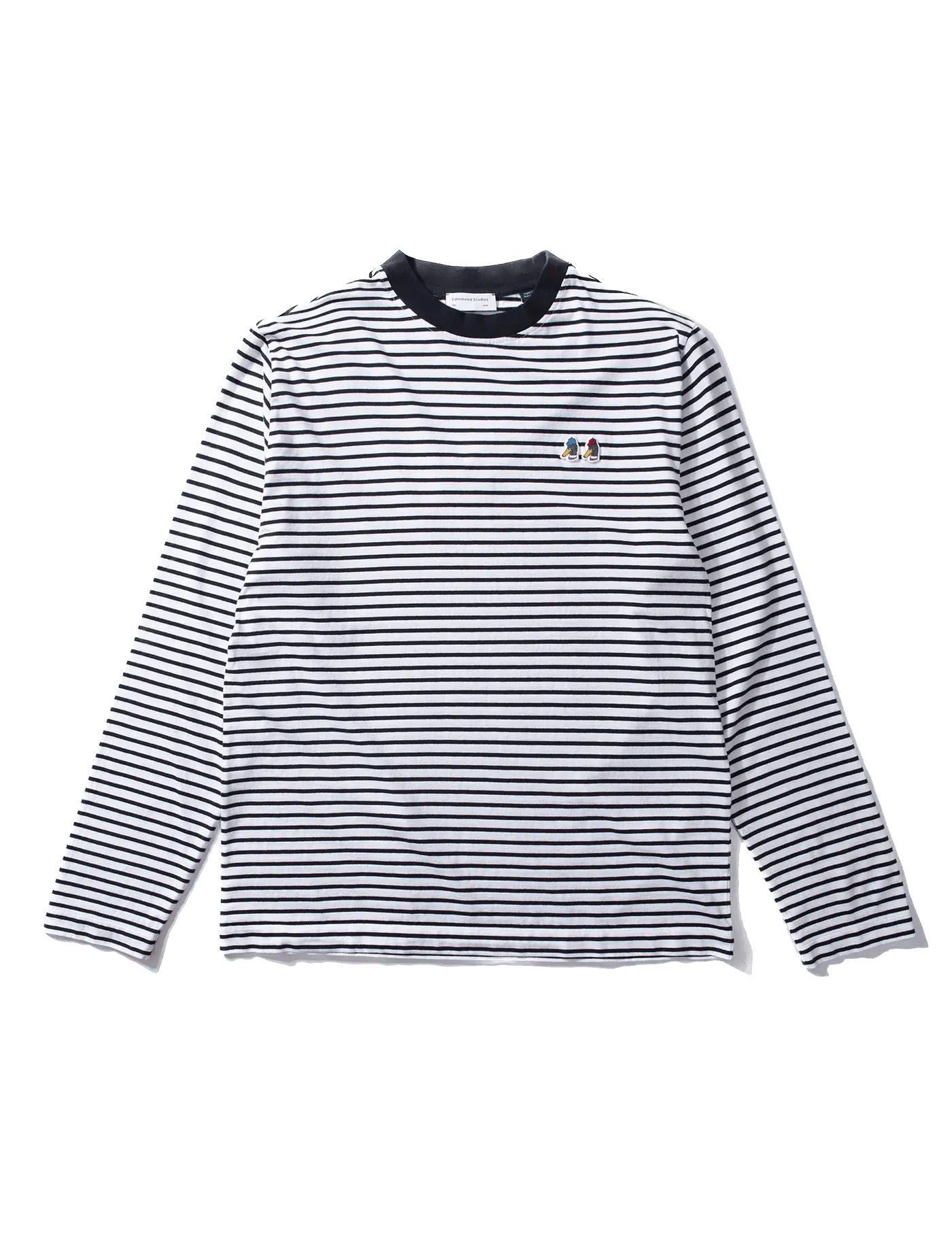 Camiseta Edmmond Studios Puff Manga Larga Special Duck Stripes LS - ECRU