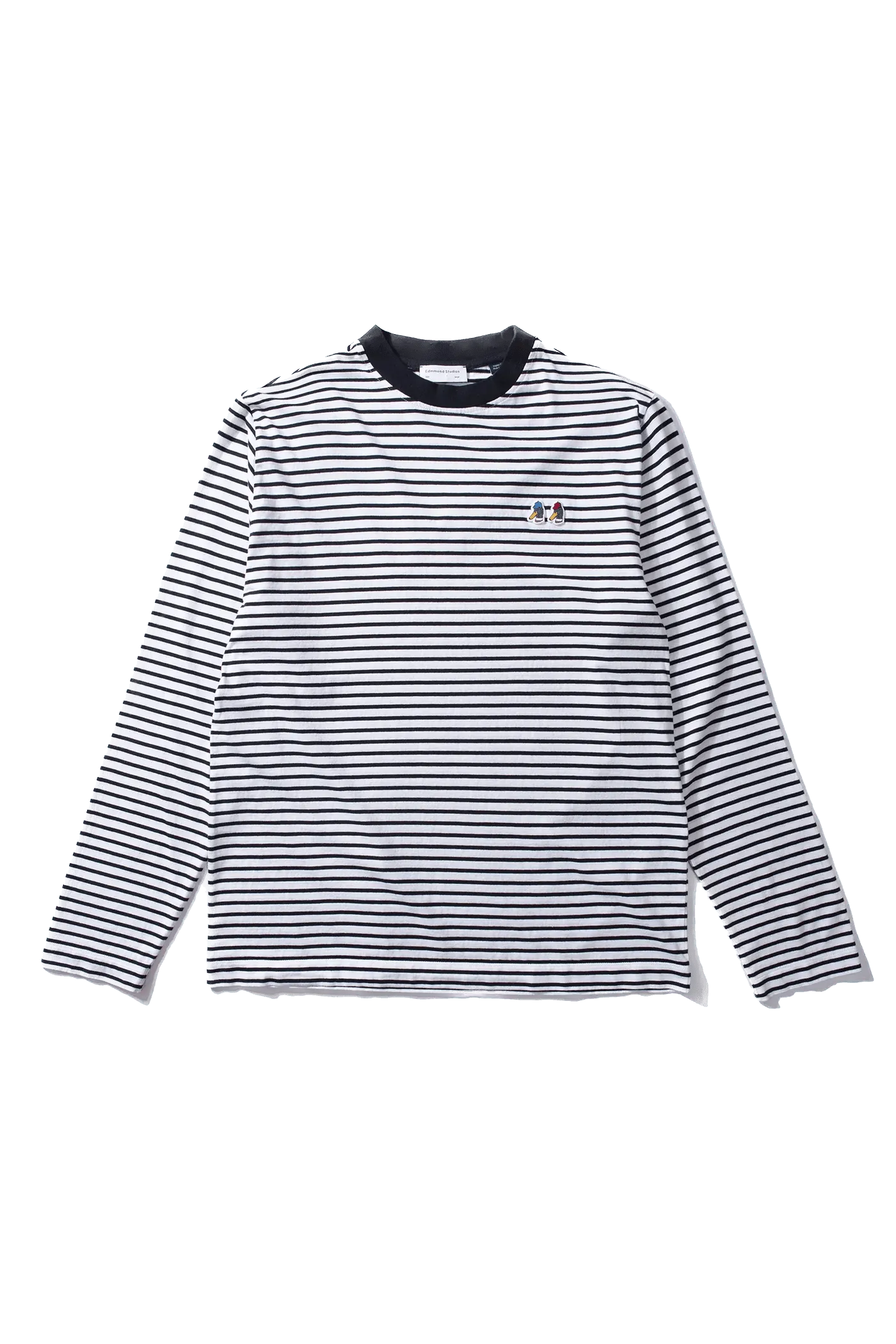 Camiseta Edmmond Studios Puff Manga Larga Special Duck Stripes LS - ECRU