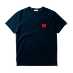 Camiseta Edmmond Studios Radio Club Plain Navy - ECRU