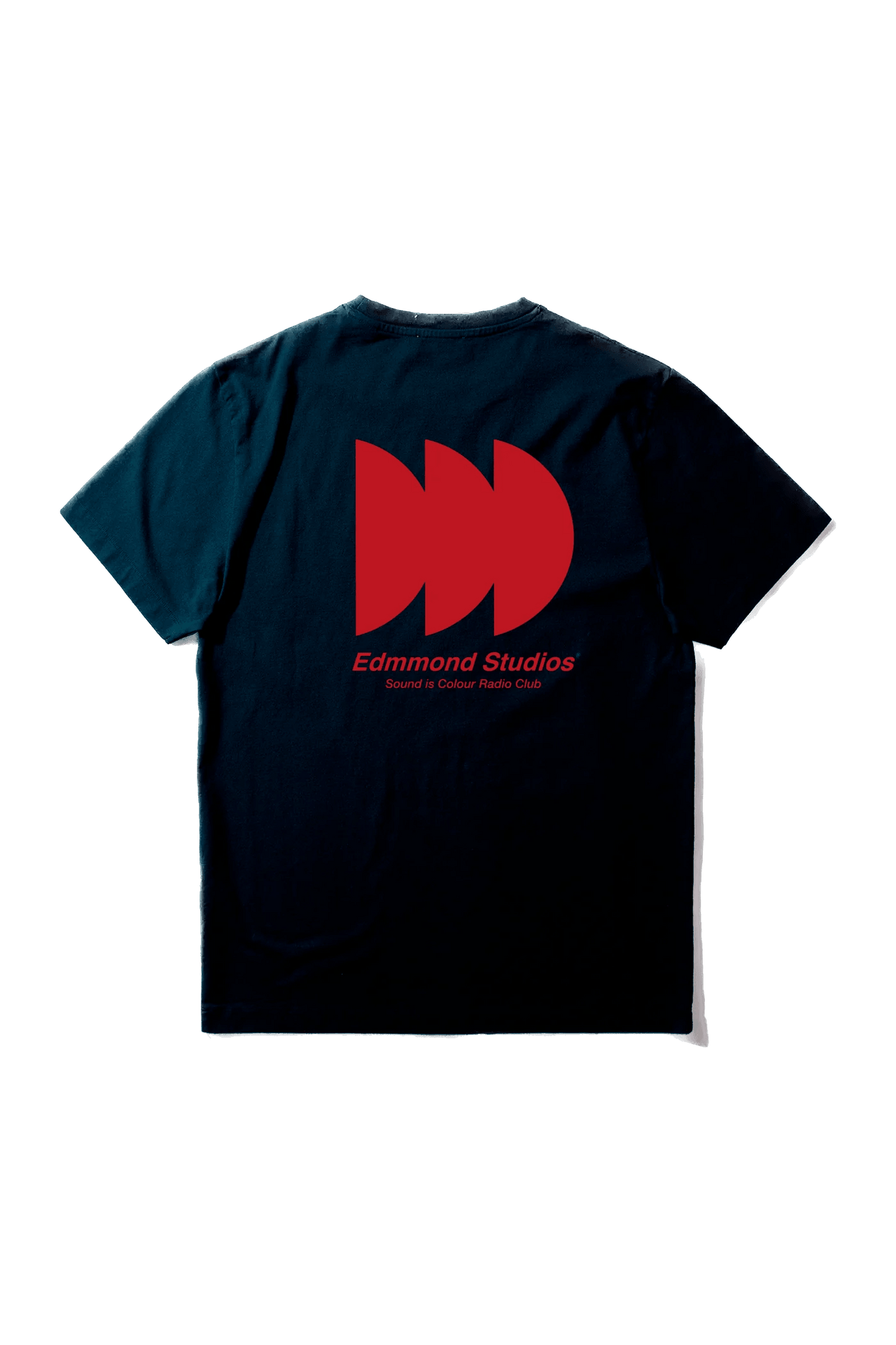 Camiseta Edmmond Studios Radio Club Plain Navy - ECRU