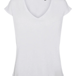 Camiseta Filli Básica de Mujer Vero Moda Cuello Pico Snow White - ECRU