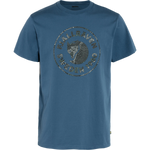 Camiseta Fjallraven Kånken Art Indigo Blue - ECRU