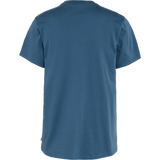 Camiseta Fjallraven Kånken Art Indigo Blue - ECRU