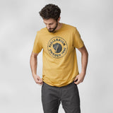 Camiseta Fjallraven Kånken Art Indigo Blue - ECRU