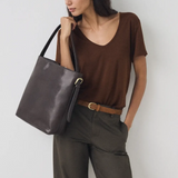 Camiseta ESE O ESE Fluida Caramelo