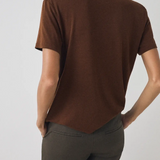 Camiseta ESE O ESE Fluida Caramelo