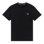 Camiseta Fred Perry M1600 Negra - ECRU