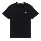 Camiseta Fred Perry M1600 Negra - ECRU