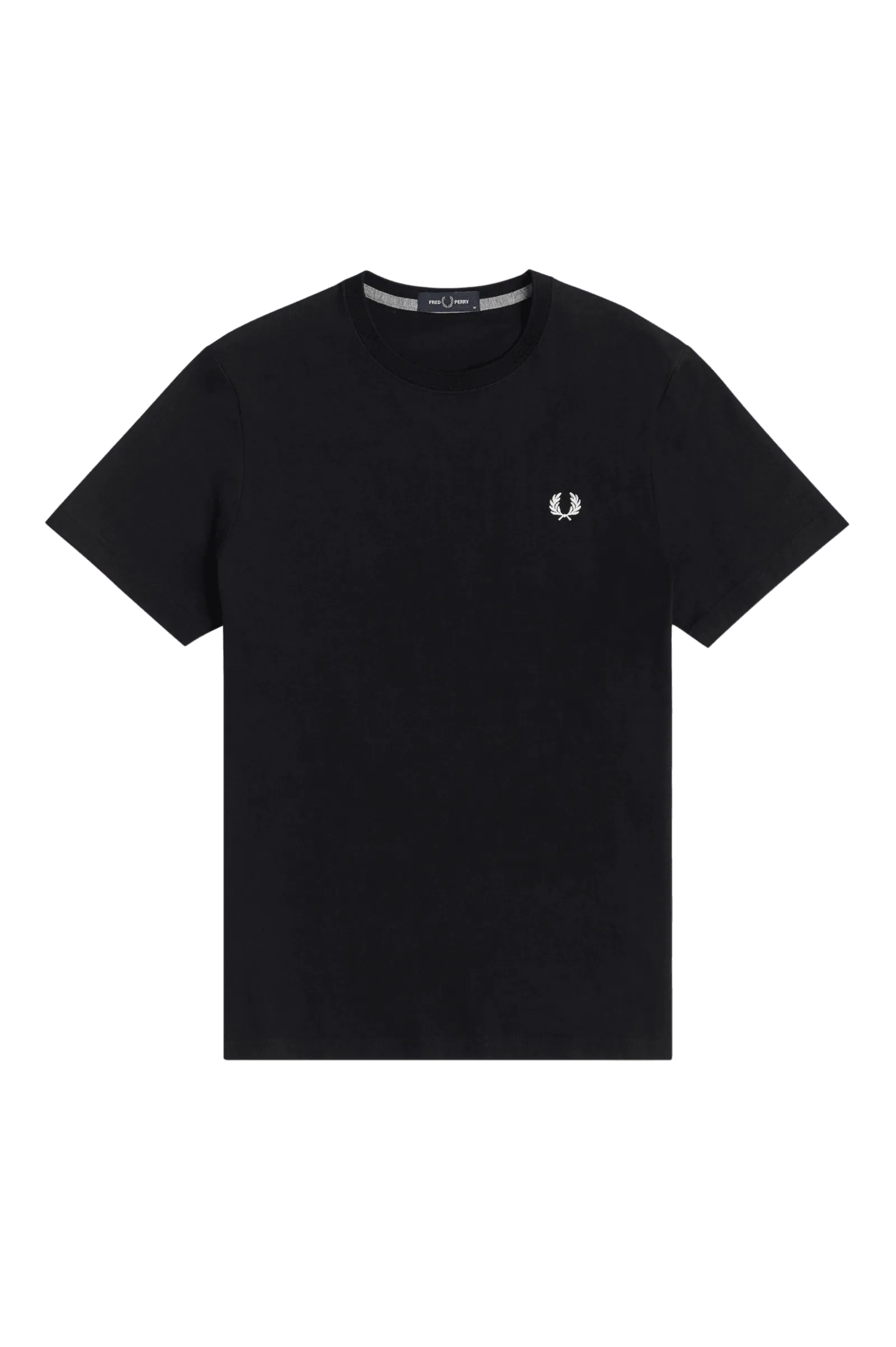 Camiseta Fred Perry M1600 Negra - ECRU