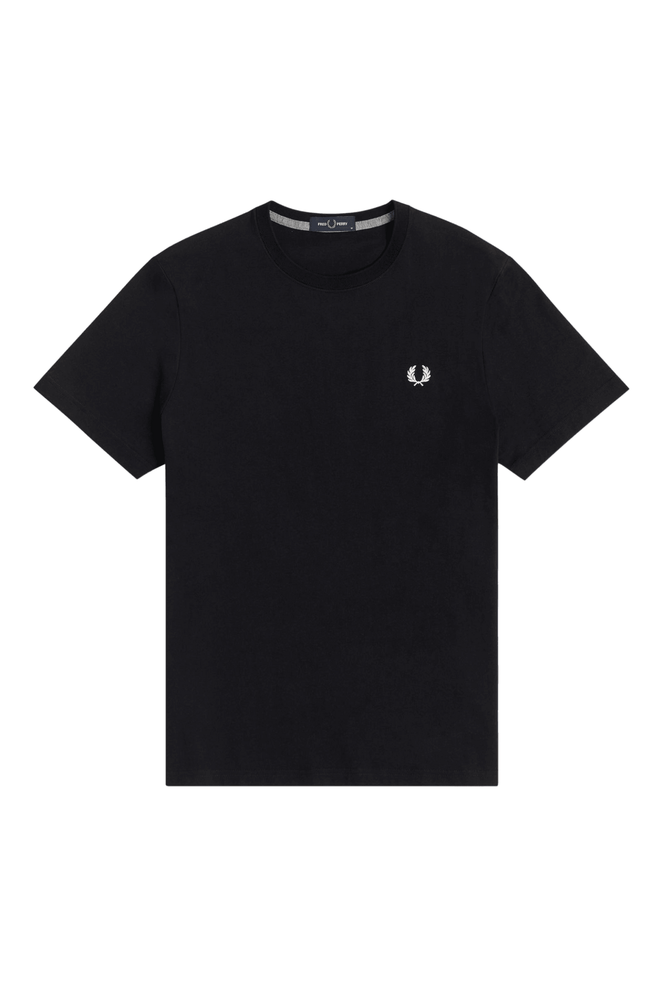 Camiseta Fred Perry M1600 Negra - ECRU